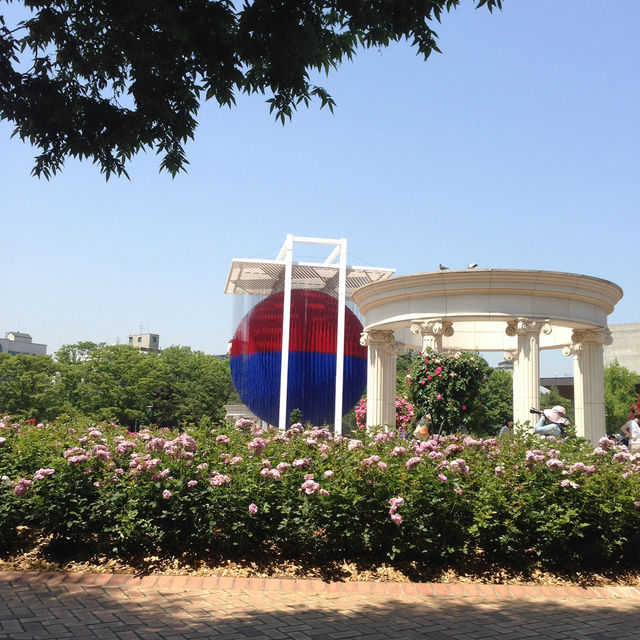 올림픽 공원 장미광장