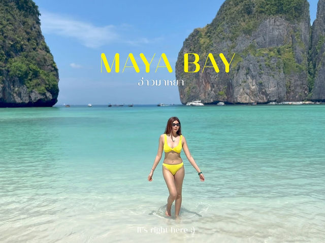 อ่าวมาหยา ความสวยงามของทะเลอันดามัน🌊💙