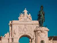 A Grand Farewell – Ending My Lisbon Trip at Praça do Comércio 