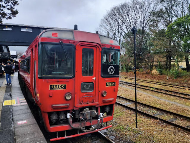 My Journey on the Yufuin no Mori and a Relaxing Day in Yufuin! 🚂♨️
