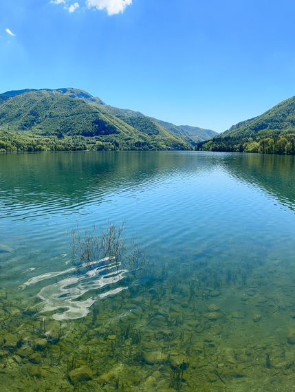 風景如畫嘅意大利Suviana Lake🇮🇹