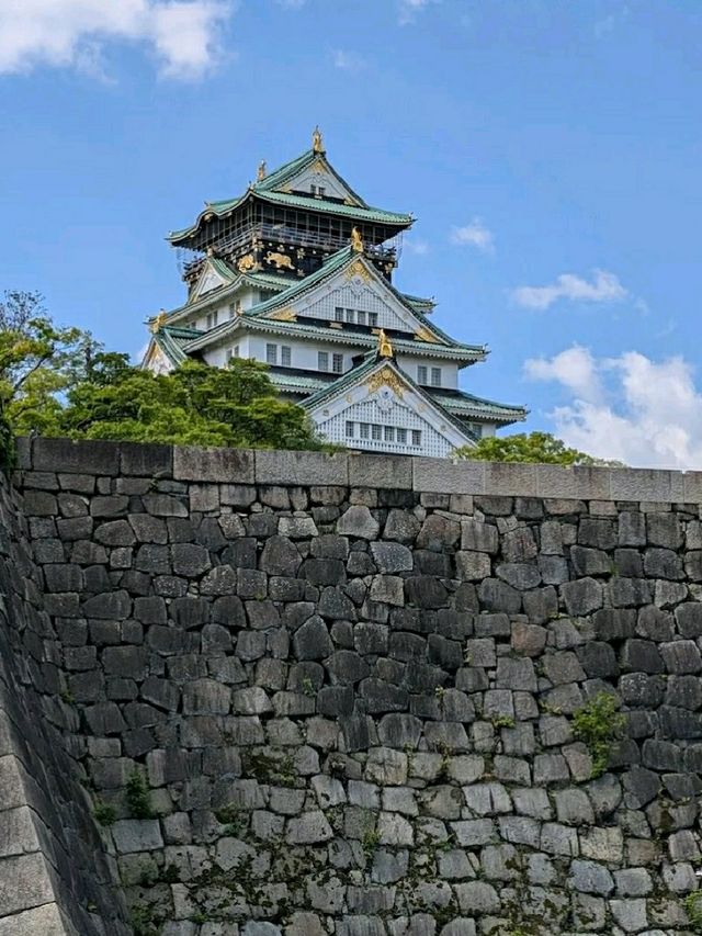 OSAKA CASTLE.