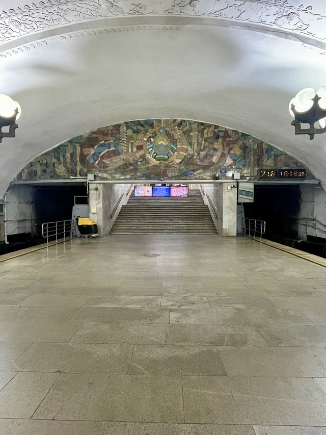 【タシケント】素敵✨タシケント地下鉄駅巡り🚃