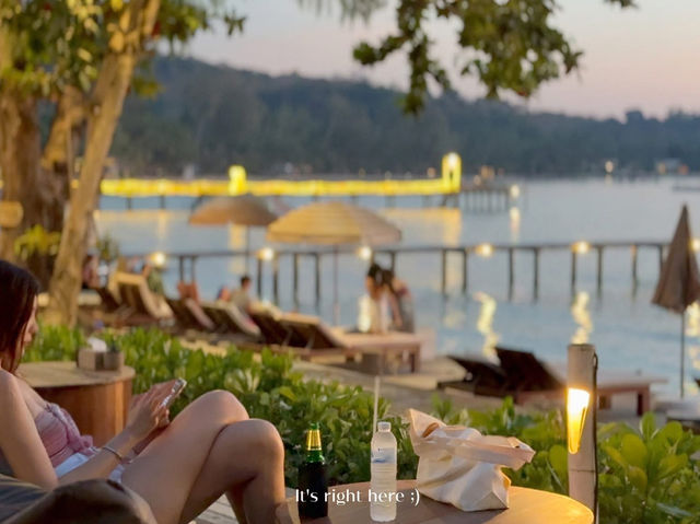 🌅 รีวิว The Deck Bar @ เกาะกูดรีสอร์ท 
