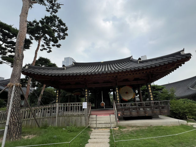 봉은사 경내 공간