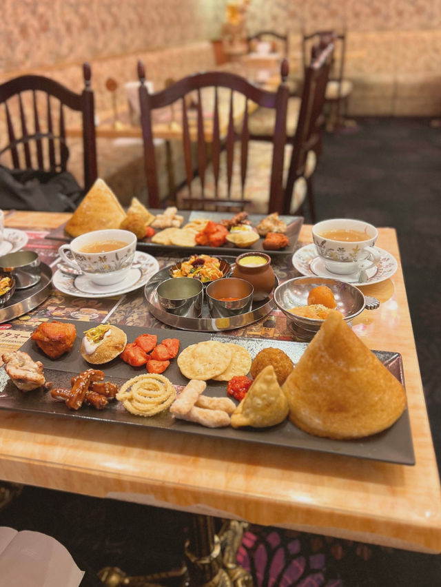 【大阪/上本町】変わり種アフタヌーンティー🤭🇮🇳✨