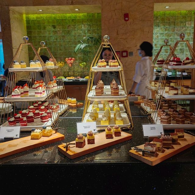 金茂深圳萬豪JW酒店行政酒廊晚餐