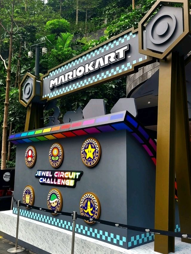 Wahoo! The Mario Kart Circuit Challenge in Jewel Changi Airport