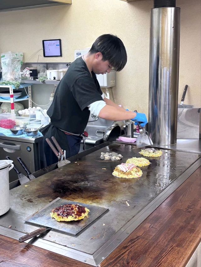 日本岡山市御好燒Kamon S  お好み焼き花門S