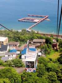 神戶須磨浦山上遊樂園🎢🌊 山頂有單軌車