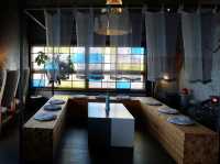 日本香川縣高松市海景cafe ｜邊用餐邊欣賞當地藝術品