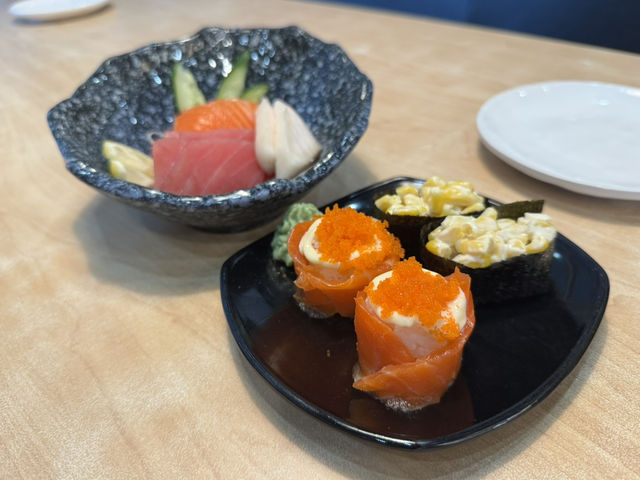 🍣 Sushi House @ Citrine Hub – Service Was Great, Food Just Okay