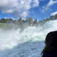 Magical Mid-Morning at Rhine Falls 🇨🇭Switzerland🛥️ 