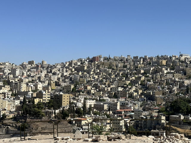 🌟 Amman Citadel Viewpoint – Amman, Jordan