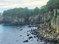 Jeongbang Waterfall: Nature’s Curtain by the Sea