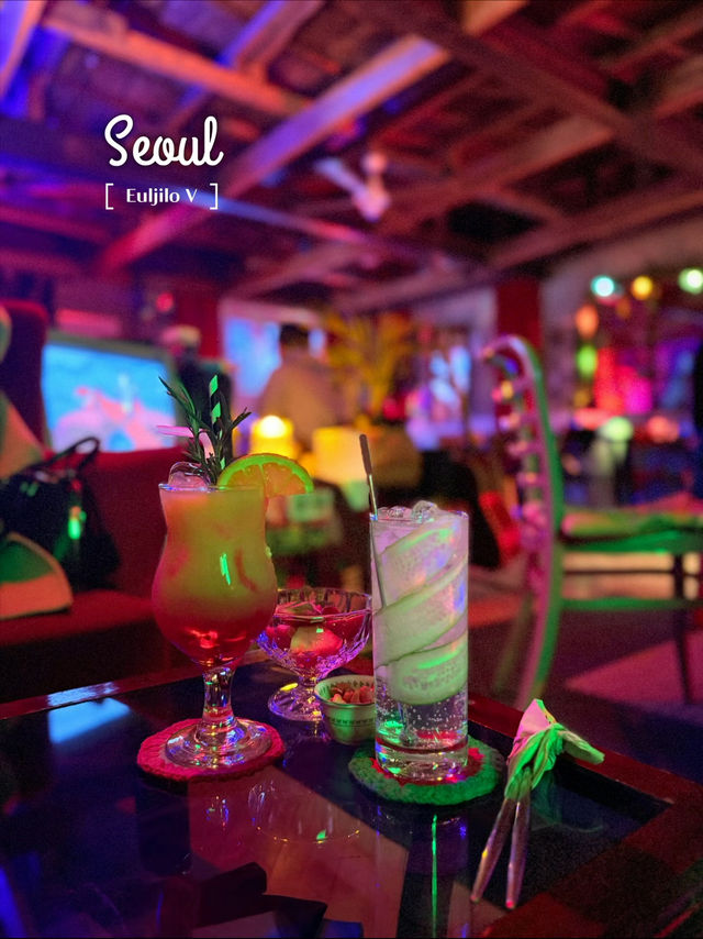 을지로 숨은 칵테일 바, 브이