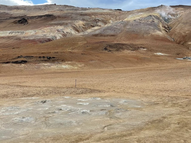 🇮🇸冰島11月打卡！Hverir地熱谷｜異星級景色必去！