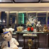 (칭다오분위기맛집) 칭다오 고층에서 즐기는 멋진 디너 더세인트레지스 드로잉룸