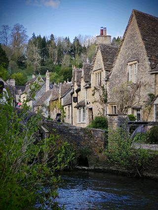 Castle Combe, a Beautiful Village in England.