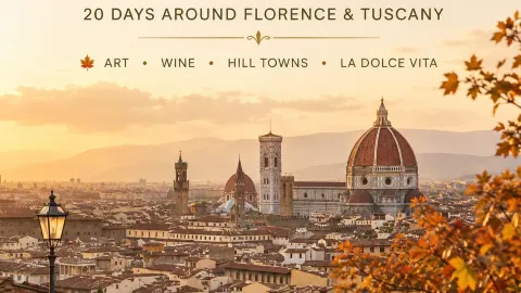 ❤️ LA DOLCE VITA 🇮🇹 | 20 DAYS AROUND FLORENCE & TUSCANY 🍂 — traveler post in Lucca