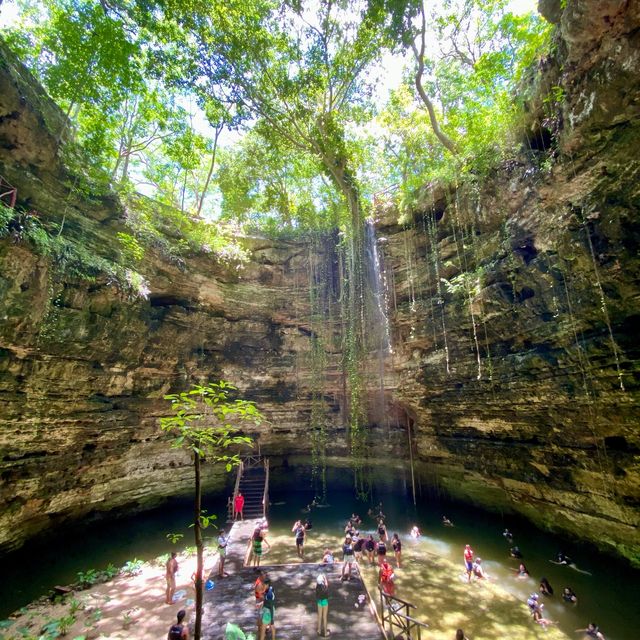 CENOTE CHICHIKAN in Valladolid, Mexico🇲🇽