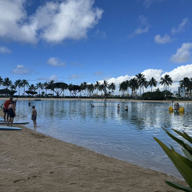 Waikiki Beach, a breath of fresh air