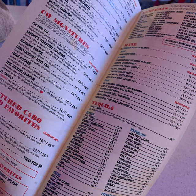 Las Vegas Cabo Wabo Cantina Eats and Beats Vegas Style