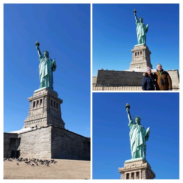 🗽 Exploring the Iconic Statue of Liberty in the Heart of NYC! 🌆 