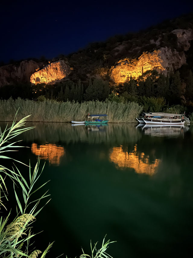 Turkey: Dalyan ancient tombs