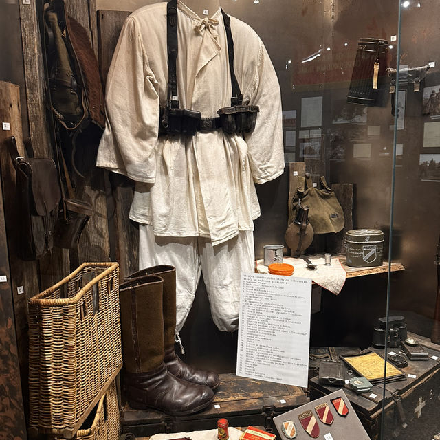 Spine chilling experience at a military museum!