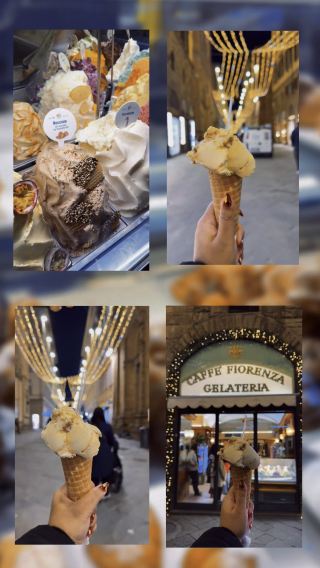 The most expensive gelato in Florence!