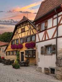 🏰🌸 “Time-Travel in Timber: Rothenburg’s Fairytale Streets” 🇩🇪