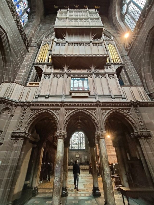 Played for over 500 years, this majestic instrument rises above the cathedral’s five-storey halls Played for over 500 years, this majestic instrument rises above the cathedral’s five-storey halls