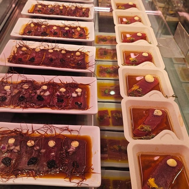 Food paradise in Madrid.