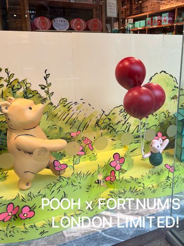 🐻🍯 ロンドン限定！フォートナム&メイソン × くまのプーさんコラボ