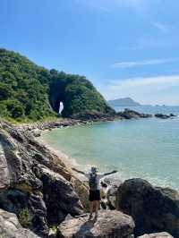 深圳版“聖象天門”海邊洞穴，東涌穿鼻岩攻略
