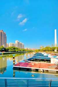 這樣子的半馬蘇河公園很難不愛！