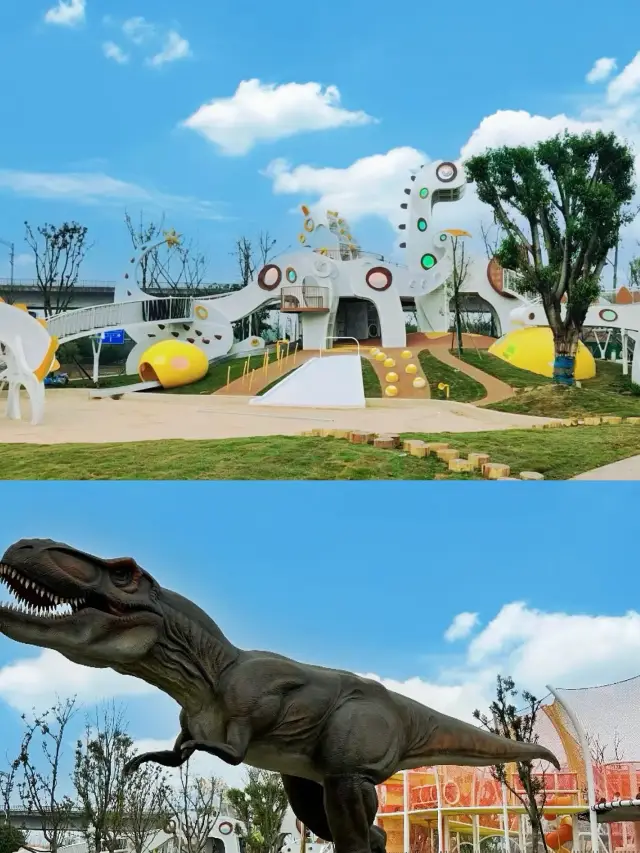 Chengdu Parent-Child Outing | A Newly Opened Super Large Outdoor Playground! Lie flat and play with kids all day