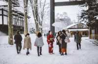 日本札幌北海道神宮｜冬天最美麗的地方