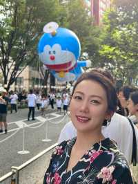 在東京的夏天給哆啦A夢過生日啦！
