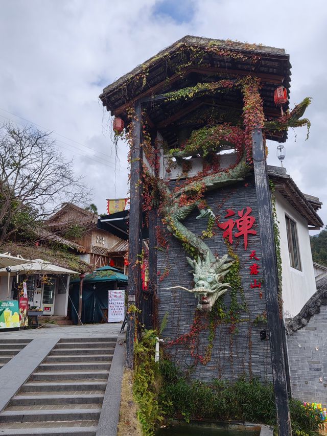 非常適合帶家人來的天露山