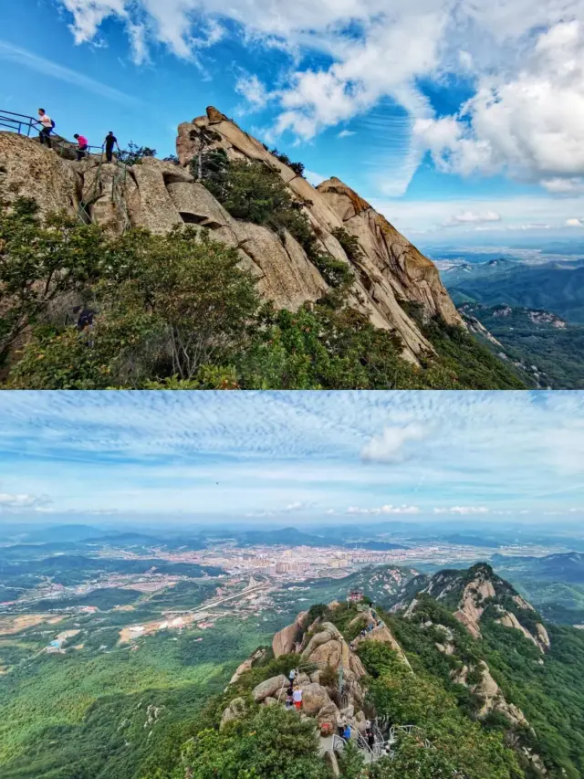 The natural beauty is right here at Dandong's Phoenix Mountain