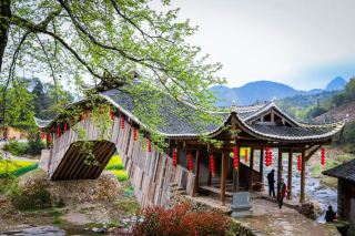 The covered bridges, bearing the codes of Chinese civilization, have had their construction skills listed as intangible cultural heritage!