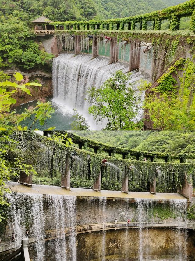 鄂西北的“九寨溝”--鄖西五龍河