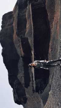是的，我發現了一座火山