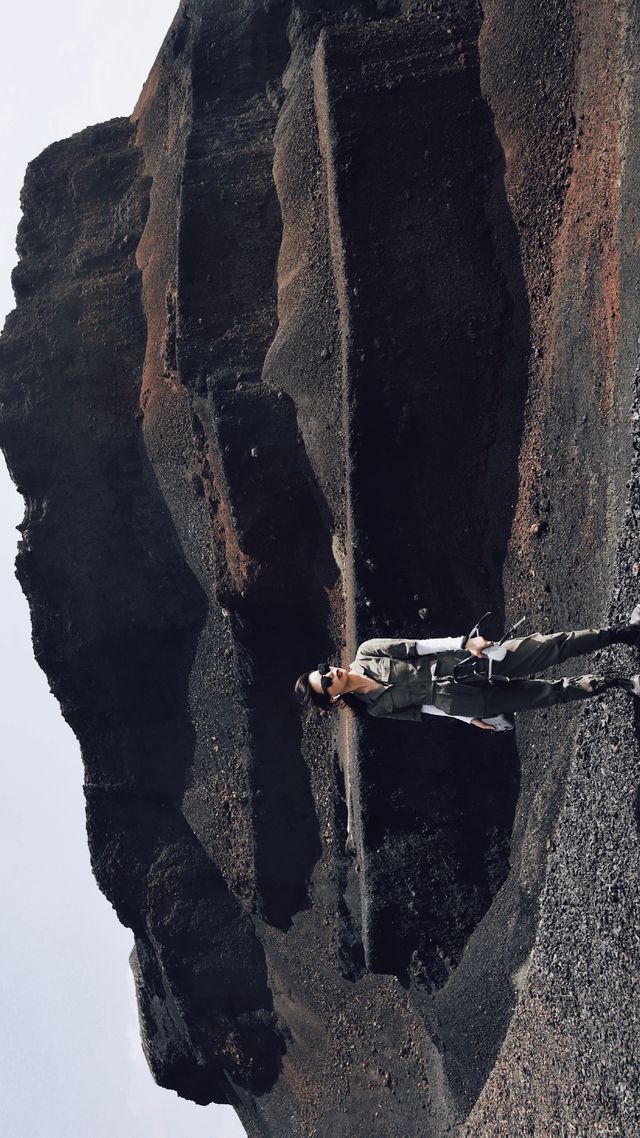 是的，我發現了一座火山