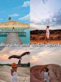 Blue Lake and Bintan Desert Indonesia is Astonishing❤️