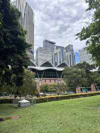 A stunning city centre park surrounded by iconic landmarks, KLCC Park