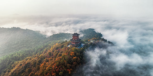 賞平天湖秋景 | 相聚池馬平天湖水上賽道。