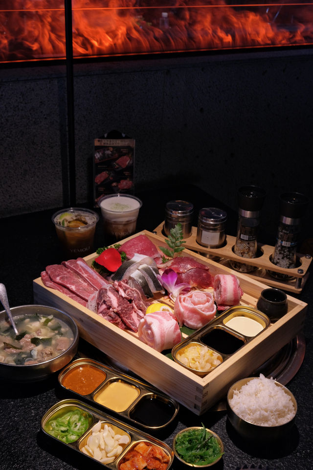 江門大融城黑金風燒肉放題安排～。